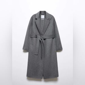 Mango Belted Handmade Wool Coat